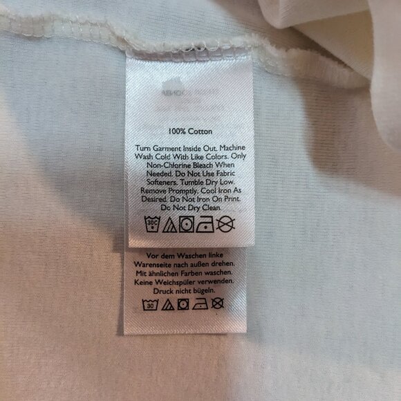 Eddie Bauer Off White Tee - Picture 5 of 5